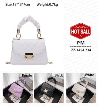 Designer Leather Tote Bag -  Casual Shoulder Bag for Women