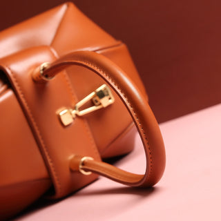Minimalist Retro Underarm Dumpling Bag – Soft Leather Fashion Shoulder Bag