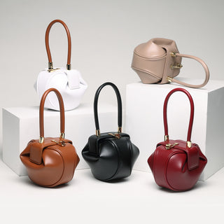 Minimalist Retro Underarm Dumpling Bag – Soft Leather Fashion Shoulder Bag
