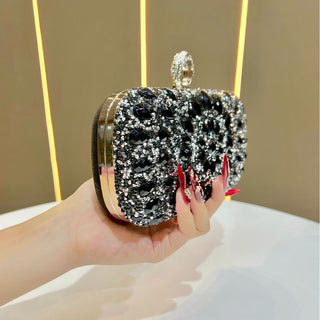 Elegant Women’s Evening Clutch & Shoulder Wallet - Crossbody Handbag for Weddings & Parties