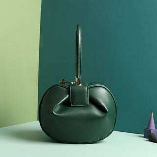 Minimalist Retro Underarm Dumpling Bag – Soft Leather Fashion Shoulder Bag