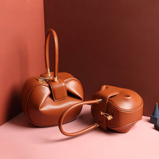 Minimalist Retro Underarm Dumpling Bag – Soft Leather Fashion Shoulder Bag