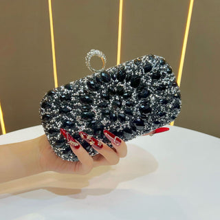Elegant Women’s Evening Clutch & Shoulder Wallet - Crossbody Handbag for Weddings & Parties