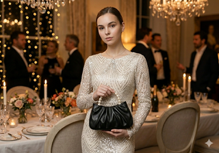 Sweet Handbag Maiden Pearl Bag Women's Fashion All-match Pleated  Cloud Bag Mini Bag